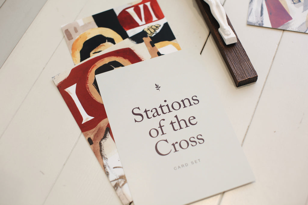 stations of the cross catholic cards
