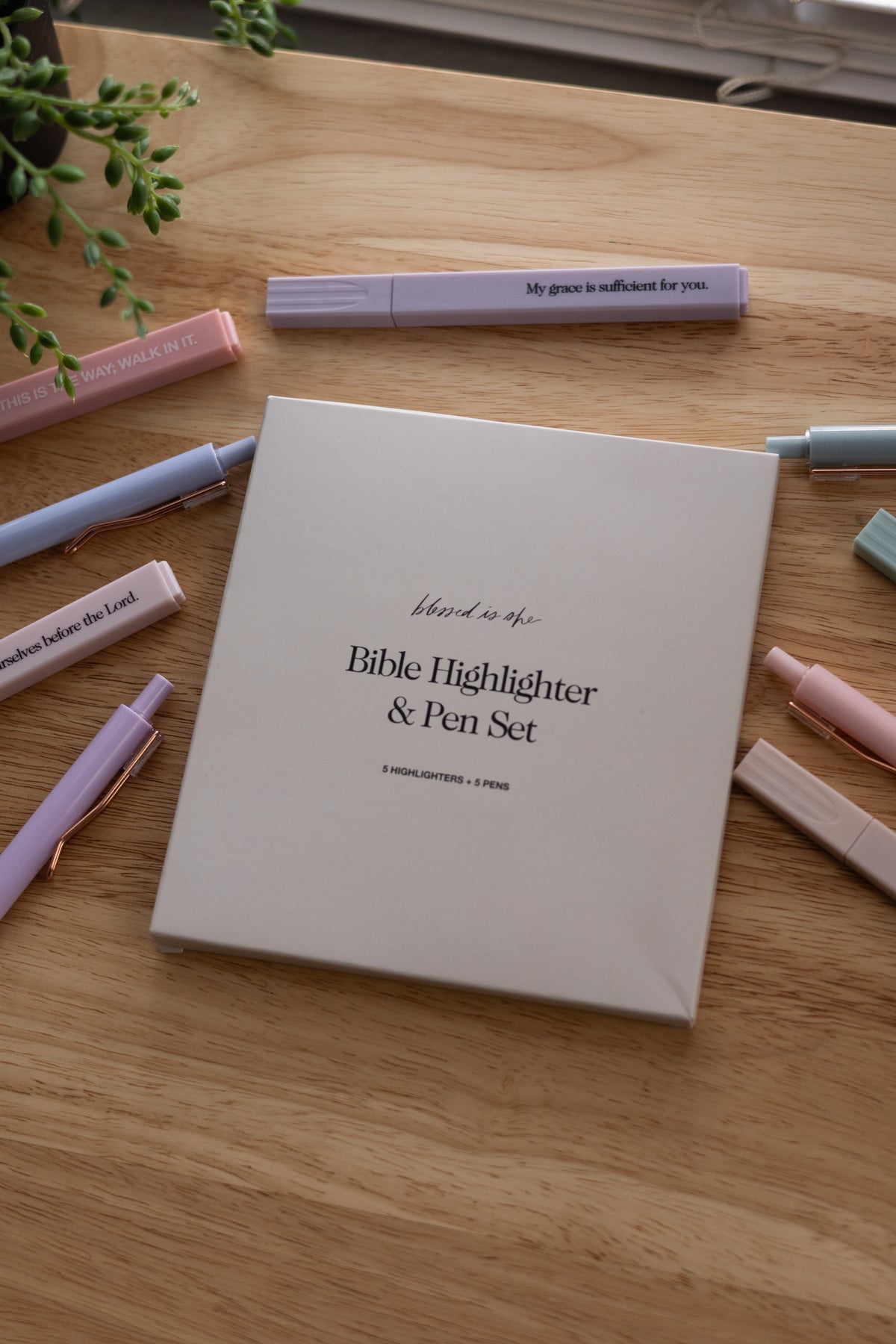 highlighter and pen set inspirational