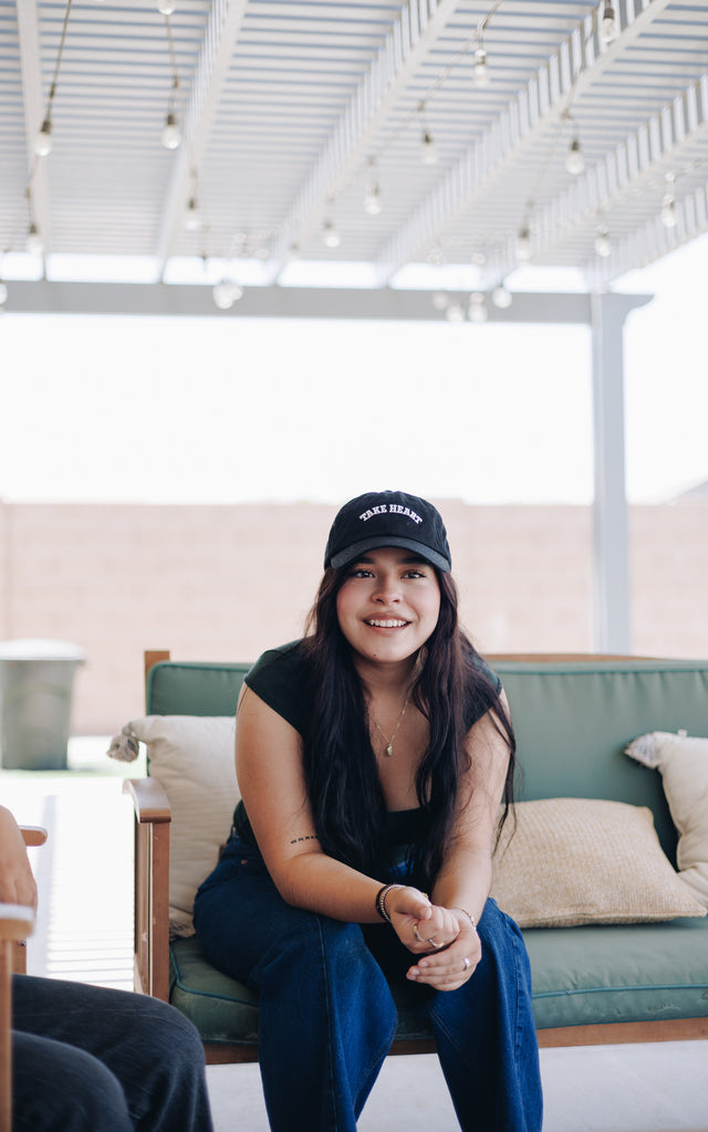 catholic women dad hat