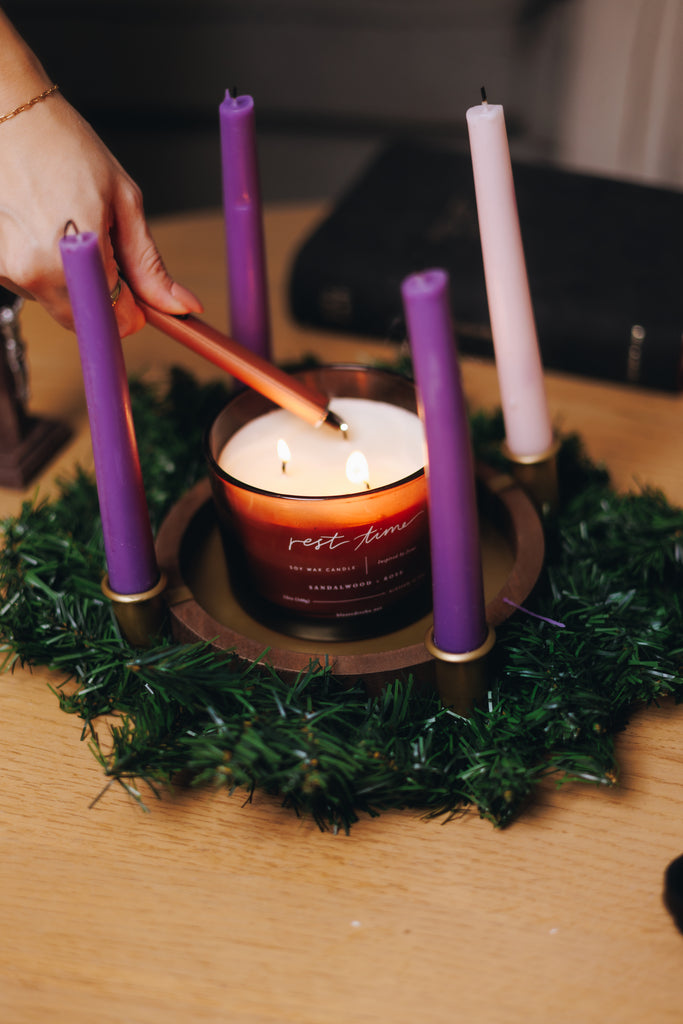 catholic beautiful candle