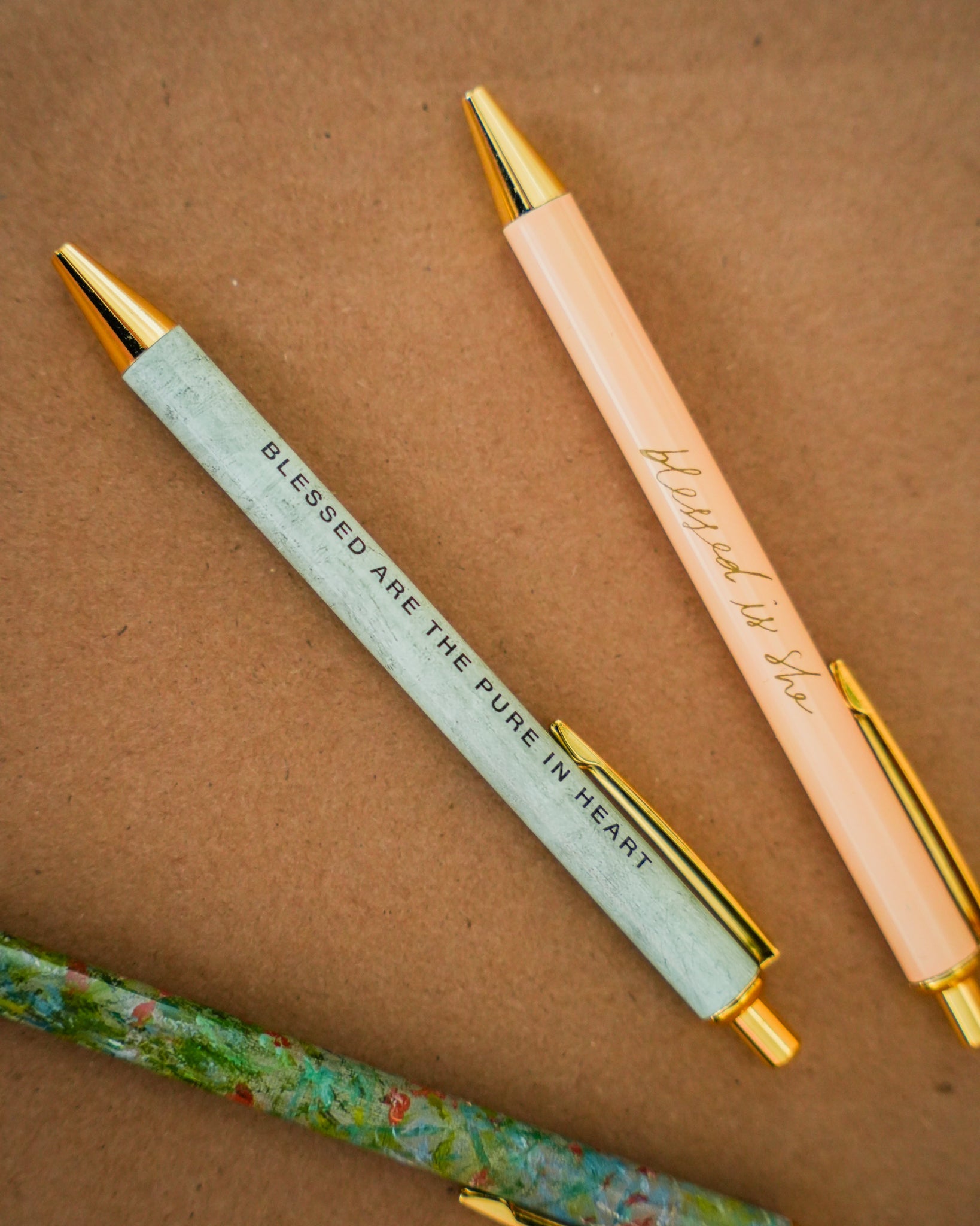Pen Set // Pure In Heart **PRE ORDER SHIPS IN JUNE** - Blessed Is She Accessories