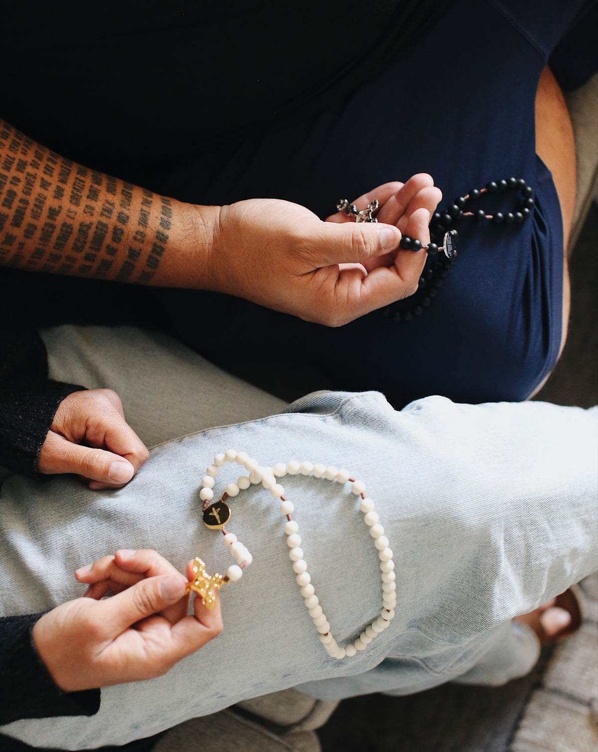 Bride and Groom Rosary Bundle