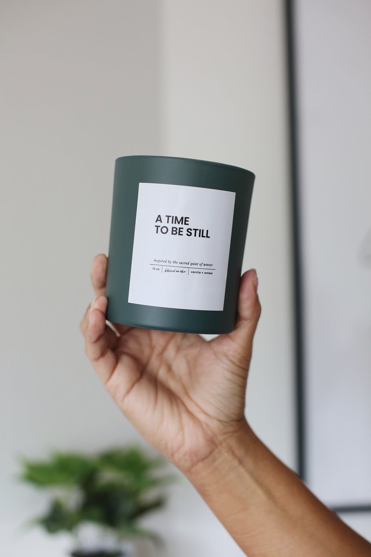 A TIme to Be Still - Seasonal Candle