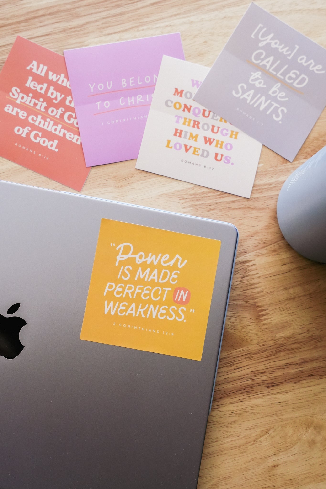 Colorful Scripture Sticker Pack - Blessed Is She Stickers