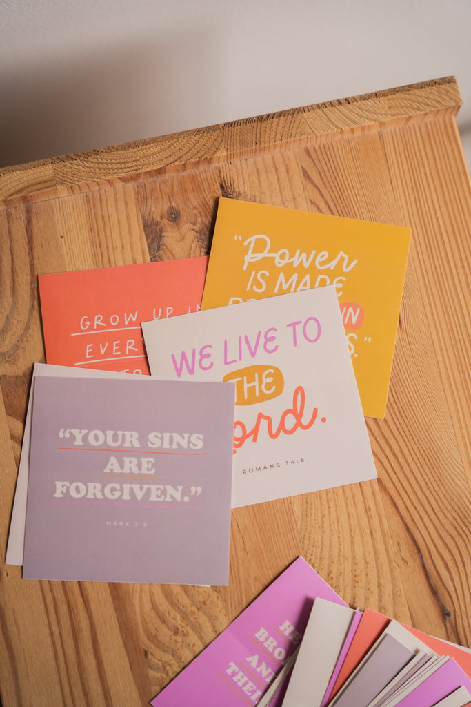 Colorful Scripture Sticker Pack - Blessed Is She Stickers