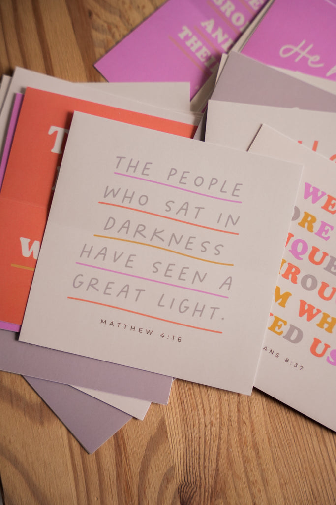 Colorful Scripture Sticker Pack - Blessed Is She Stickers