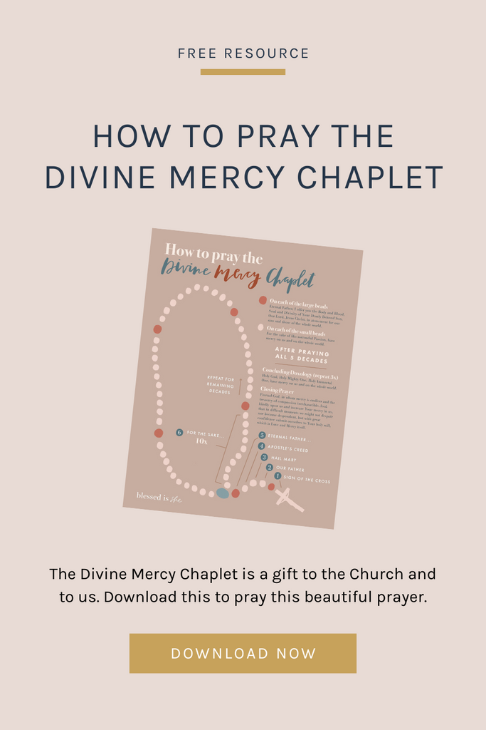 HOW TO PRAY THE DIVINE MERCY CHAPLET