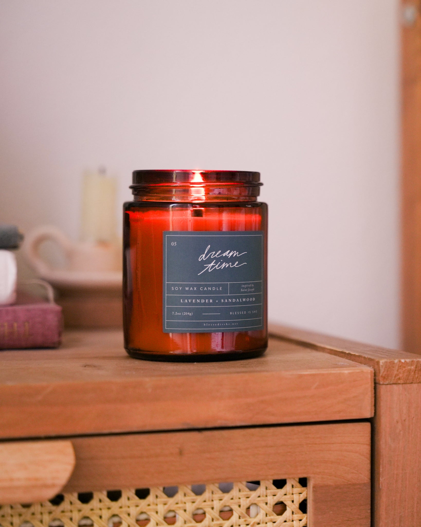 Dream Time // Saintly Scents Candle - Blessed Is She Candles