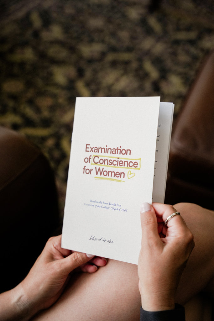 Examination of Conscience For Women // Booklet - Blessed Is She Cards