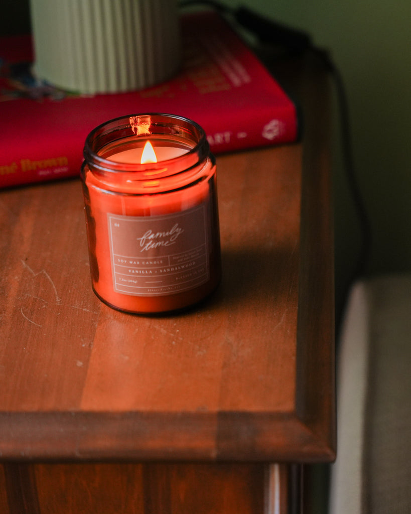 Family Time // Saintly Scents Candle - Blessed Is She Candles