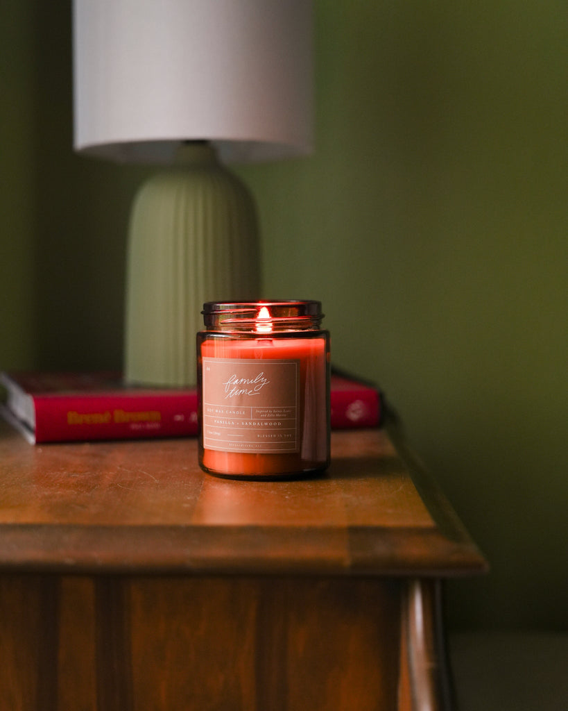 Family Time // Saintly Scents Candle - Blessed Is She Candles