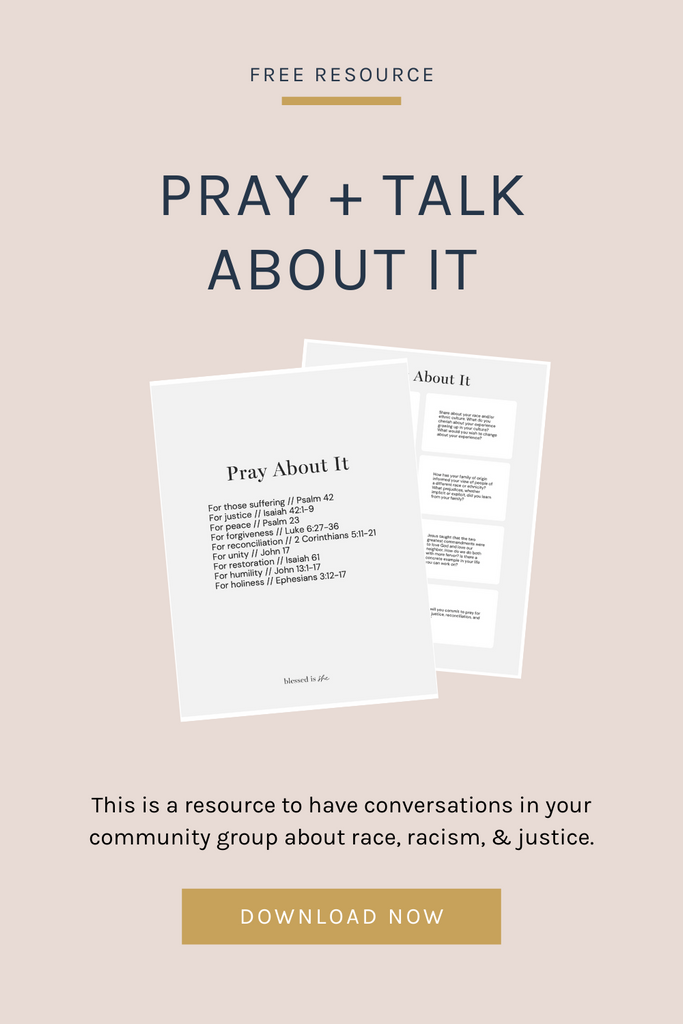 PRAY + TALK ABOUT IT