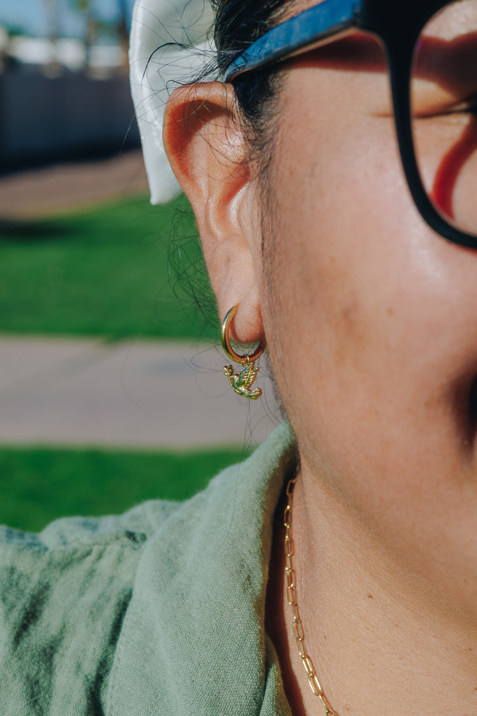 holy spirit hoop earrings