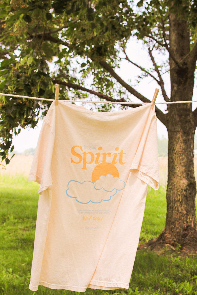 Live By The Spirit Tee - Blessed Is She Apparel