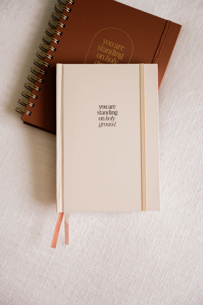 Perfect Bound Prayer Journal // Holy Ground - Blessed Is She Journal