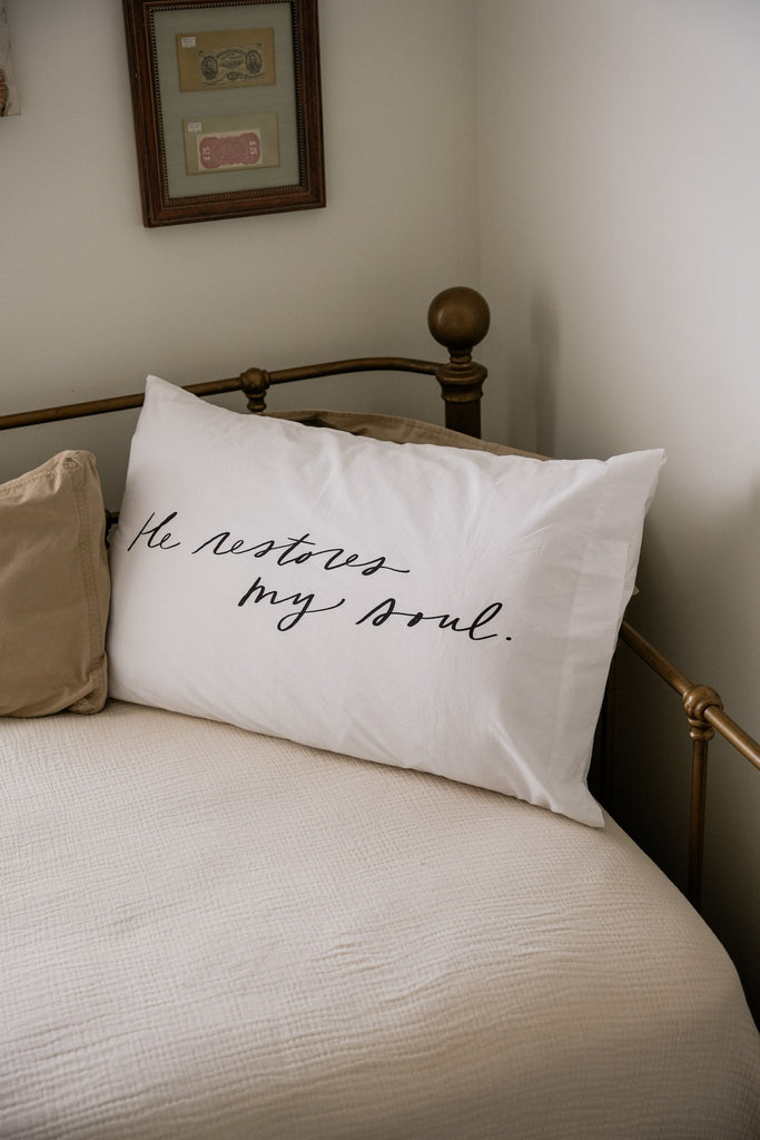 Psalm 23 Pillowcase - Blessed Is She