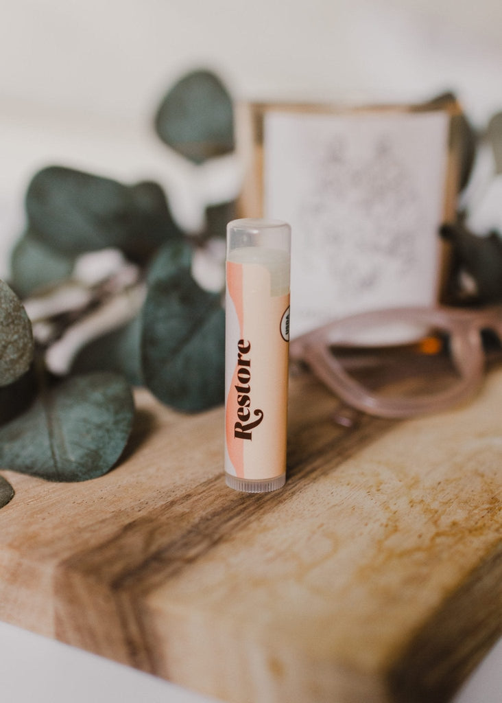 Restore Lip Balm // Vanilla // 3 - pack - Blessed Is She Accessories