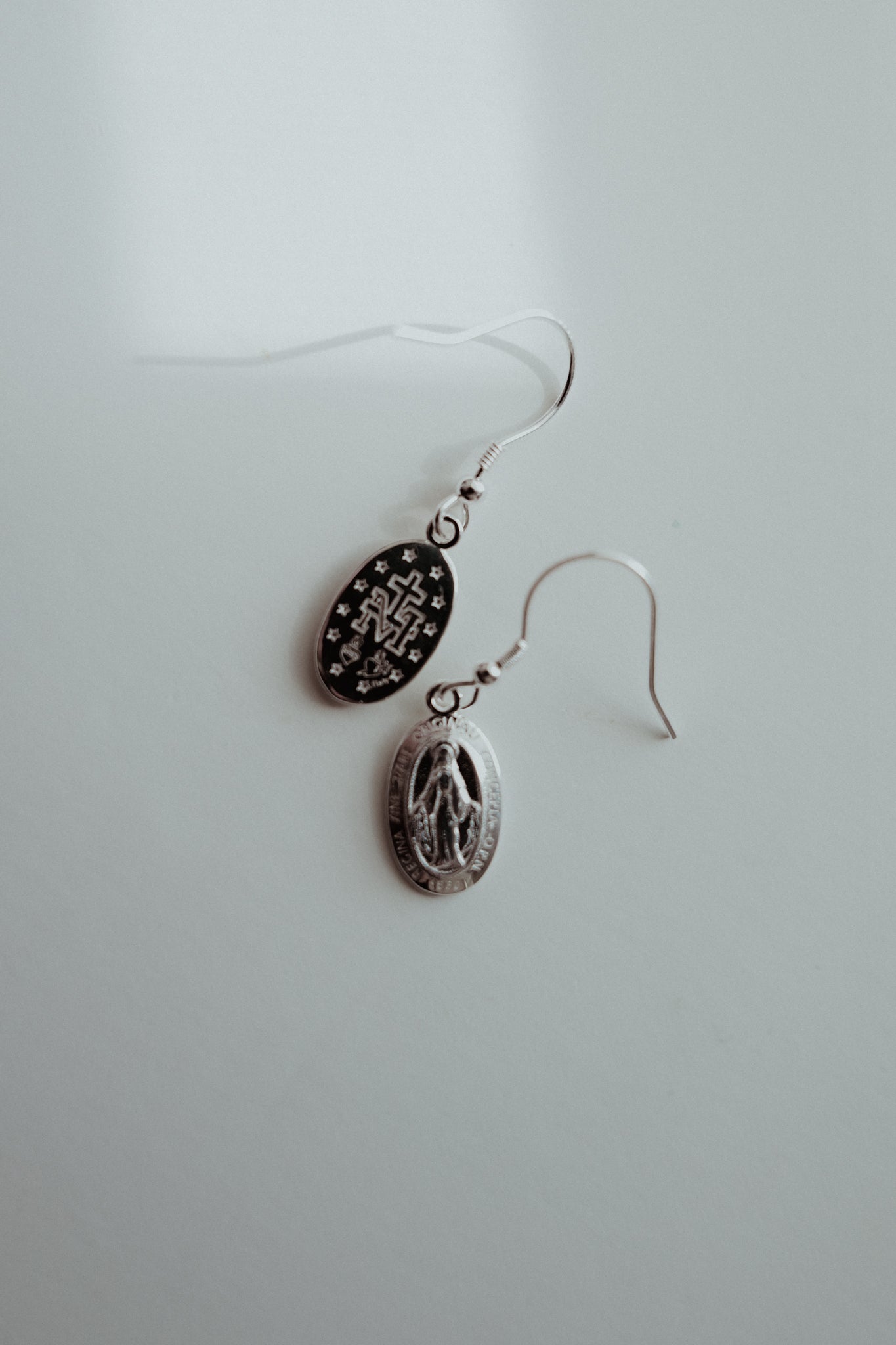 miraculous medal earrings