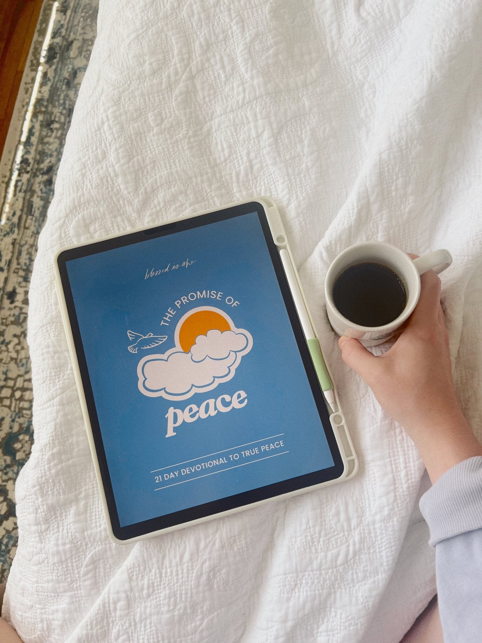 The Promise of Peace E - Book // 21 Day Devotional to True Peace - Blessed Is She Books, Digital Download