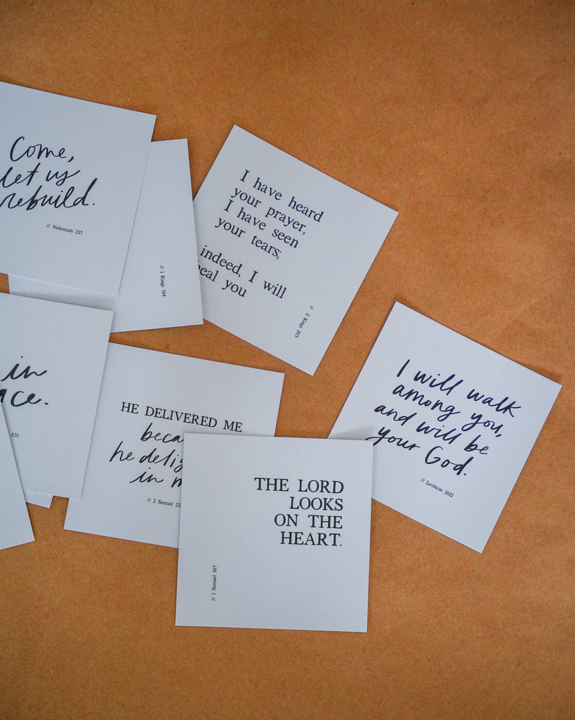 Words of Life // Bible Verse Cards - Blessed Is She Cards