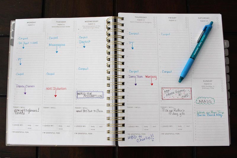 best planners for busy moms